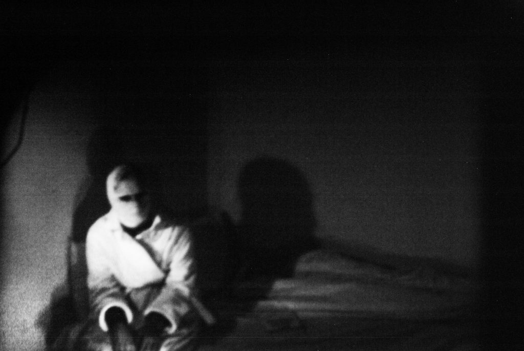 Alice, 1994 - Super 8 film transferred to digital video, black and white, sound, 18min.