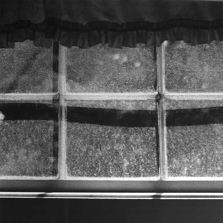 Fragments(Screened window) - 2006, black/photography - 20