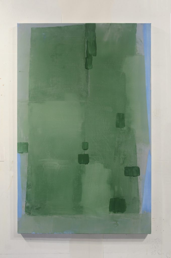 A Ghost of a chance - 2025, Tempera on linen - 24