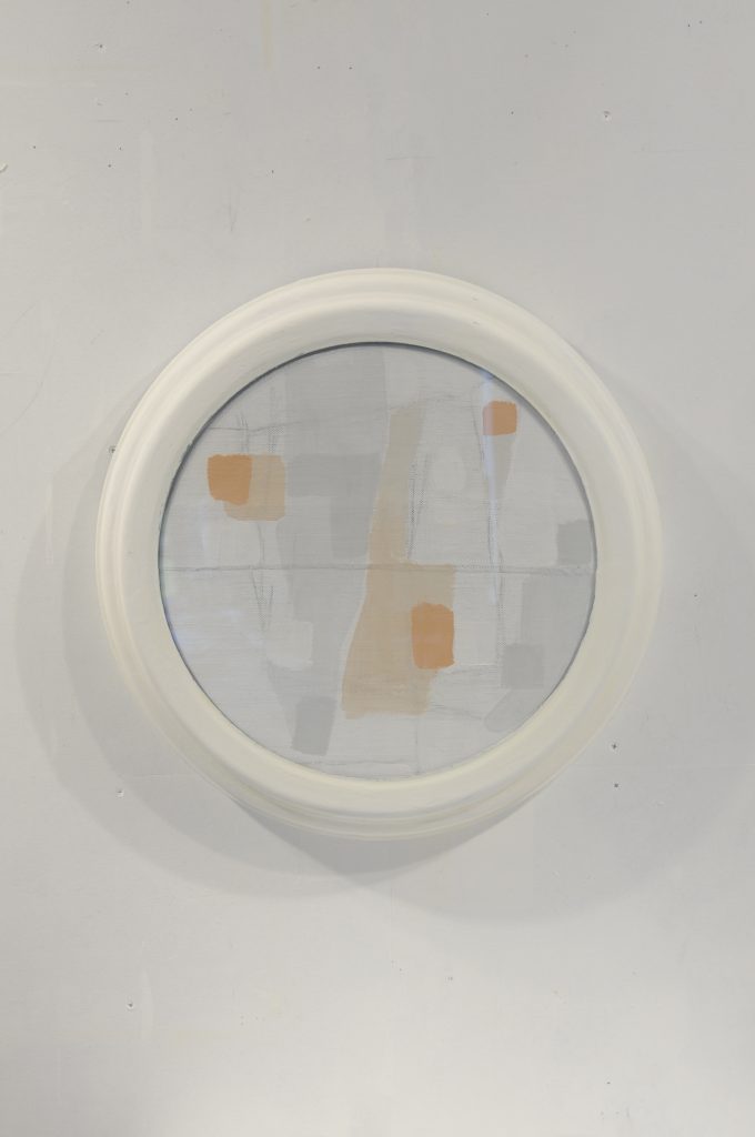 Do You Know What Time It's - 2025, tempera on linen on still frame- 18