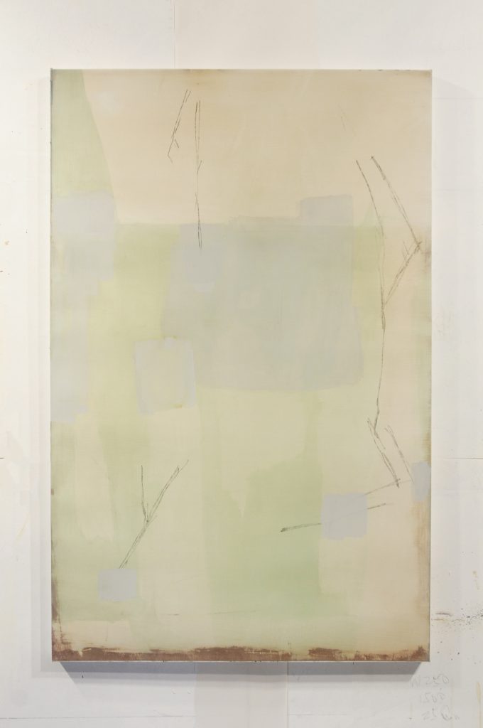 Guess What - 2025, tempera on linen - 38