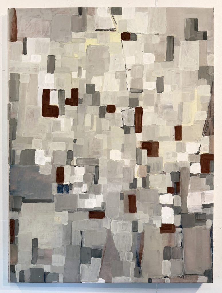 Overflowing - 2025, tempera on linen - 34